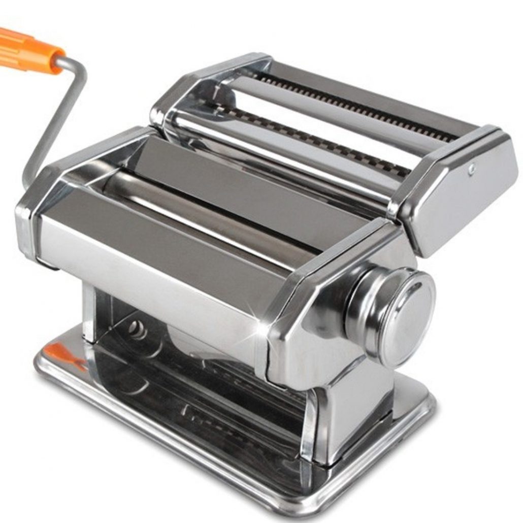 Marcato Atlas 150 Nudelmaschine – Manuell, Aus Edelstahl, Mit 9 Stufen & Klemme